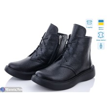 Черевики жіночі на весну/осінь (6 пар р.36-40) чорний  "GARRA"