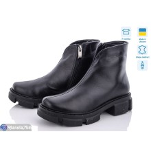 Черевики жіночі на весну/осінь (6 пар р.36-40) чорний  "GARRA"