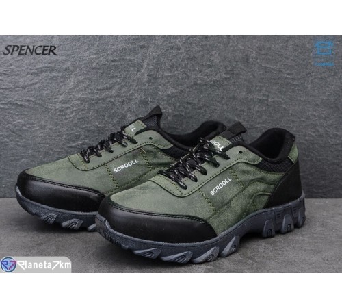 Кросівки чоловічі на весну/осінь (8 пар р.40-44) зелений "Spencer" Кросівки чоловічі на весну/осінь (8 пар р.40-44) зелений "Spencer"