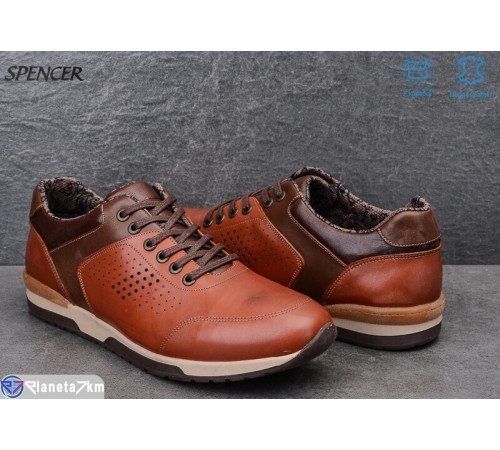 Кросівки чоловічі на весну/осінь (8 пар р.40-44) коричневий "Spencer" Кросівки чоловічі на весну/осінь (8 пар р.40-44) коричневий "Spencer"