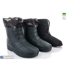 Чоловічі чоботи з піни на зиму (5 пар р.41-45) зелений  "Ladmir"
