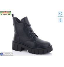 Черевики жіночі на зиму (6 пар р.36-41) чорний  "HENGJI-ELENA"