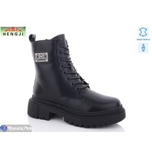 Черевики жіночі на зиму (6 пар р.36-41) чорний  "HENGJI-ELENA"