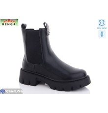 Черевики жіночі на зиму (6 пар р.36-41) чорний  "HENGJI-ELENA"