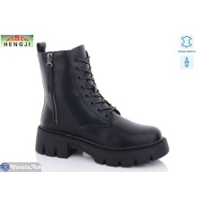 Черевики жіночі на зиму (6 пар р.36-41) чорний  "HENGJI-ELENA"