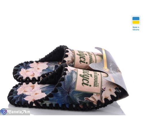 Тапки жіночі на весну/осінь (10 пар р.36-41) чорний  "Activ" Тапки жіночі на весну/осінь (10 пар р.36-41) чорний  "Activ"