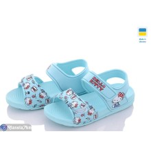 Дитячі босоніжки на літо (12 пар р.30-35) блакитний  "LULI"