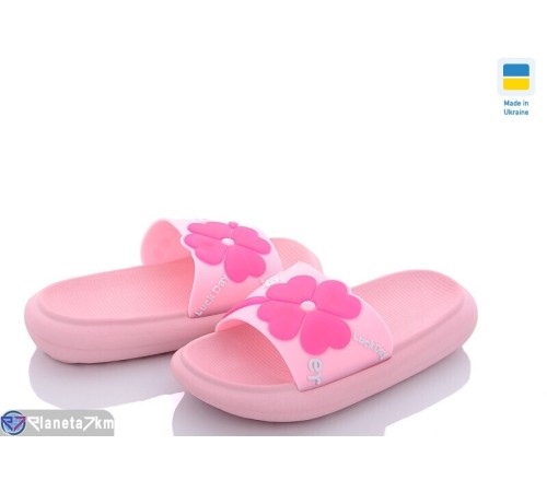 Шлепки дитячі на літо (12 пар р.30-35) рожевий "LULI" Шлепки дитячі на літо (12 пар р.30-35) рожевий "LULI"