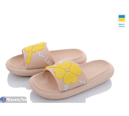 Шлепки жіночі на літо (8 пар р.36-41) бежевий  "LULI"