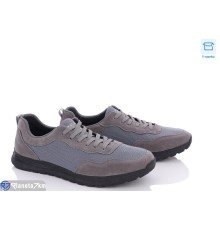 Кросівки чоловічі на весну/осінь (8 пар р.40-45) сірий  "KULIBABA"