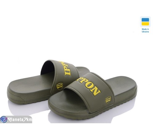 Шлепки дитячі на літо (8 пар р.36-41) зелений "LULI" Шлепки дитячі на літо (8 пар р.36-41) зелений "LULI"