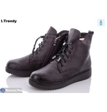 Черевики жіночі на зиму (8 пар р.37-42) фіолетовий  "Trendy" Черевики жіночі на зиму (8 пар р.37-42) фіолетовий  "Trendy"