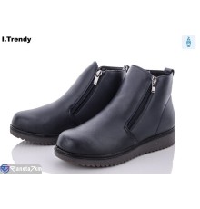 Черевики жіночі на зиму (8 пар р.37-42) синій  "Trendy" Черевики жіночі на зиму (8 пар р.37-42) синій  "Trendy"