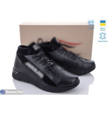 Черевики чоловічі на зиму (8 пар р.40-45) чорний  "DAMAR"