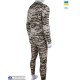 Термобілизна чоловіча на весну/осінь (2 шт. р.сетка 4XL-5XL) бежевий "VIOLA"