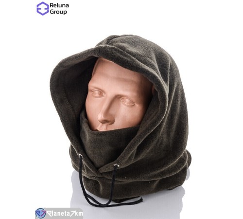 Чоловічий жилет із капюшоном на весну/осінь (3 шт. р.сетка One size) зелений  "Raluka"