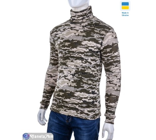 Чоловічий гольф на весну/осінь (2 шт. р.сетка One size) хакі "VIOLA" Чоловічий гольф на весну/осінь (2 шт. р.сетка One size) хакі "VIOLA"