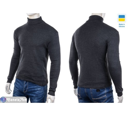 Чоловічий гольф на весну/осінь (2 шт. р.сетка One size) сірий "VIOLA" Чоловічий гольф на весну/осінь (2 шт. р.сетка One size) сірий "VIOLA"