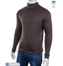 Чоловічий гольф на весну/осінь (2 шт. р.сетка One size) коричневий  "VIOLA"