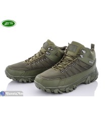 Черевики чоловічі на зиму (8 пар р.41-46) зелений  "Bayota"