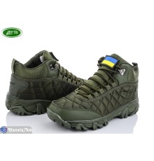 Черевики чоловічі на зиму (8 пар р.41-46) зелений  "Bayota"