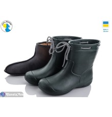 Жіночі чоботи з піни на весну/осінь (6 пар р.36-41) зелений  "Jose Amorales"