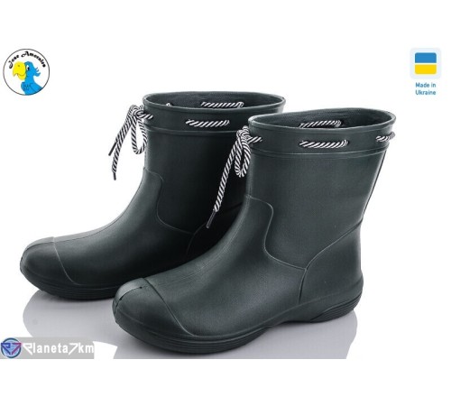 Жіночі чоботи з піни на весну/осінь (6 пар р.36-41) зелений  "Jose Amorales"