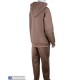 Спортивний костюм жіночий на весну/осінь (4 шт. р.сетка XL-4XL) коричневий "Ledyshine"