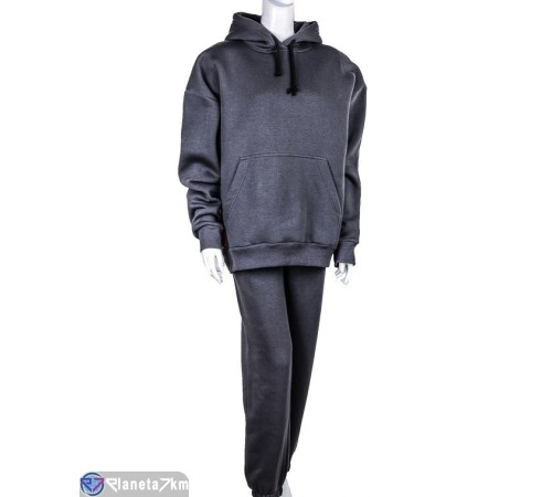 Спортивний костюм жіночий на весну/осінь (4 шт. р.сетка XL-4XL) сірий "Ledyshine" Спортивний костюм жіночий на весну/осінь (4 шт. р.сетка XL-4XL) сірий "Ledyshine"