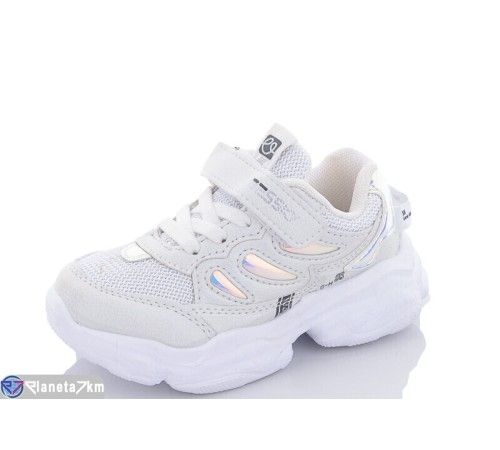 Дитячі кросівки на весну/осінь (8 пар р.22-27) білий  "Laifakids"