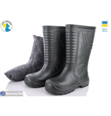 Чоловічі чоботи з піни на весну/осінь (6 пар р.42-46) зелений  "Jose Amorales"