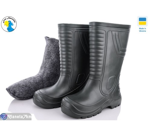 Чоловічі чоботи з піни на весну/осінь (6 пар р.42-46) зелений  "Jose Amorales"