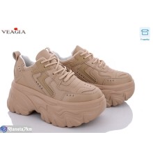 Кросівки жіночі на весну/осінь (6 пар р.36-41) коричневий  "Veagia-ADA"