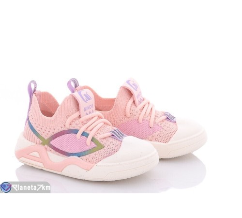 Дитячі кросівки на літо (12 пар р.21-26) рожевий  "HIGULA"