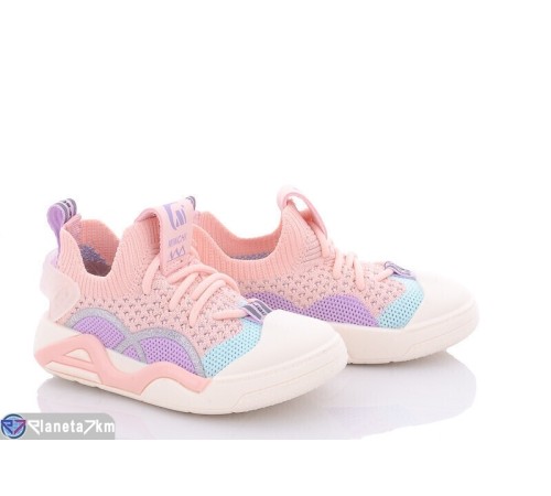 Дитячі кросівки на літо (12 пар р.21-26) рожевий  "HIGULA"