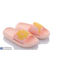 Шлепки дитячі на літо (12 пар р.30-35) рожевий  "LULI"