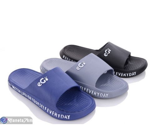 Шлепки чоловічі на літо (12 пар р.40-45) мікс  "IEFTIN"