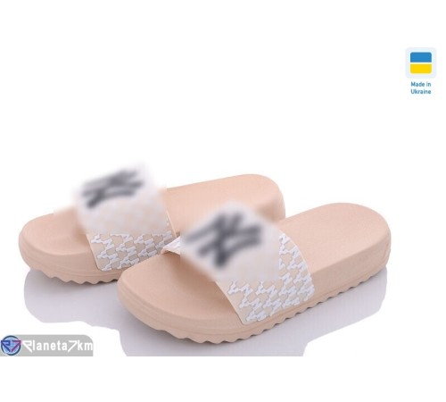 Шлепки дитячі на літо (12 пар р.30-35) бежевий "LULI" Шлепки дитячі на літо (12 пар р.30-35) бежевий "LULI"