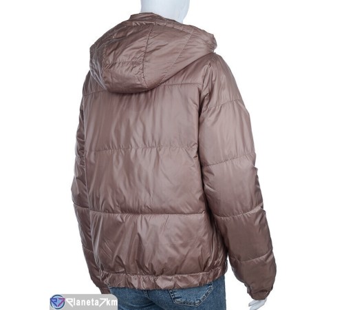 Куртка жіноча на весну/осінь (4 шт. р.сетка M-2XL) коричневий "Mirella" Куртка жіноча на весну/осінь (4 шт. р.сетка M-2XL) коричневий "Mirella"