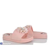 Шлепки жіночі на літо (8 пар р.36-41) рожевий  "LAIFA"