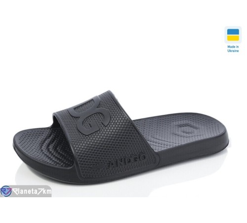 Шлепки чоловічі на літо (8 пар р.40-46) чорний  "Korka"