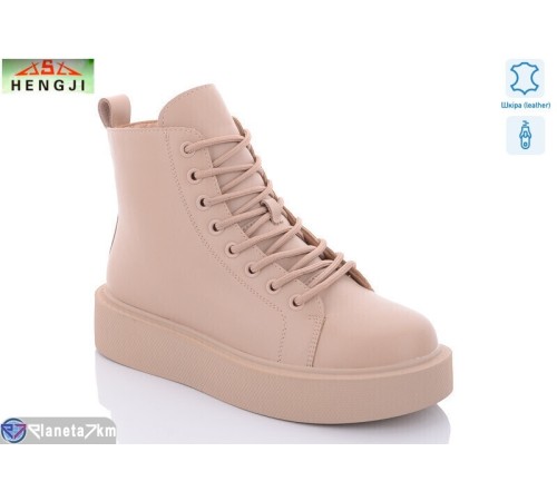 Черевики жіночі на весну/осінь (8 пар р.36-40) бежевий  "HENGJI-ELENA"