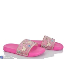 Шлепки дитячі на літо (12 пар р.30-35) рожевий  "Laifakids"