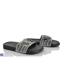 Шлепки дитячі на літо (12 пар р.30-35) чорний  "Laifakids"