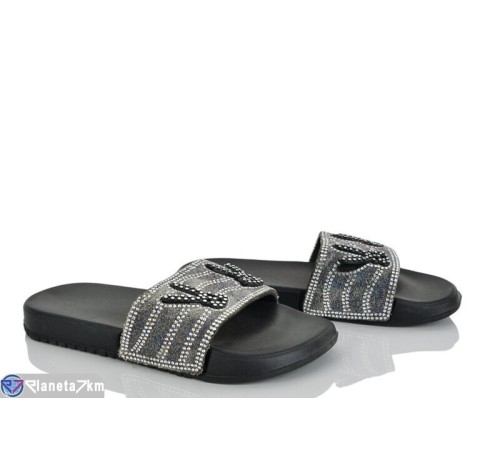 Шлепки дитячі на літо (12 пар р.30-35) чорний  "Laifakids"