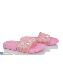 Шлепки дитячі на літо (12 пар р.30-35) рожевий  "Laifakids"