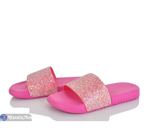 Шлепки дитячі на літо (12 пар р.30-35) рожевий  "Laifakids"