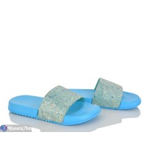 Шлепки дитячі на літо (12 пар р.30-35) блакитний  "Laifakids"