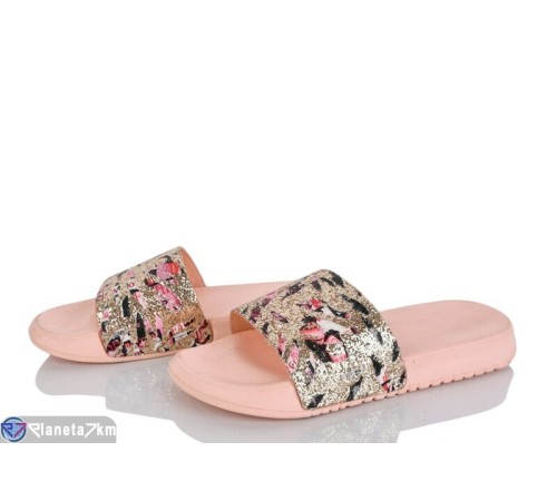 Шлепки жіночі на літо (12 пар р.36-41) рожевий  "LAIFA"