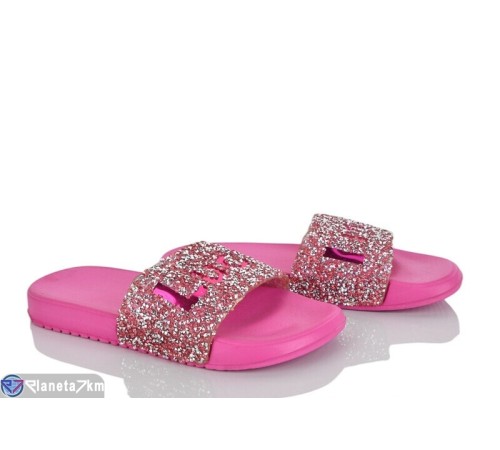 Шлепки жіночі на літо (12 пар р.36-41) рожевий  "LAIFA"